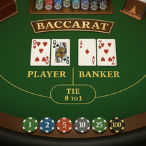 GamingClub - Baccarat Table Game - Fast Paced Action