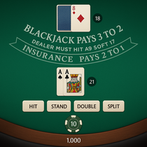 GamingClub - Blackjack Table Game - Classic Casino