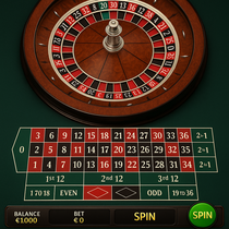 GamingClub - Roulette Table Game - European and American